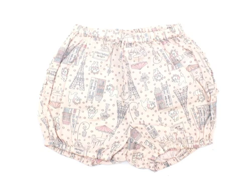 Wheat shorts Nappy Marie ruffles powder